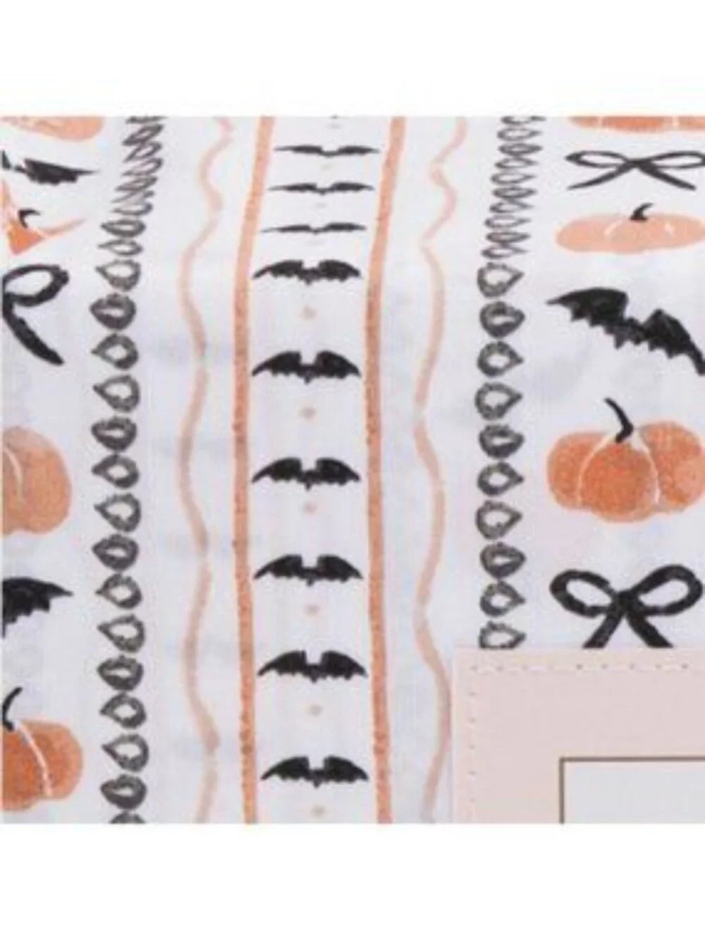 CUPCAKES & CASHMERE Pumpkin Party Striped Sheet Set
